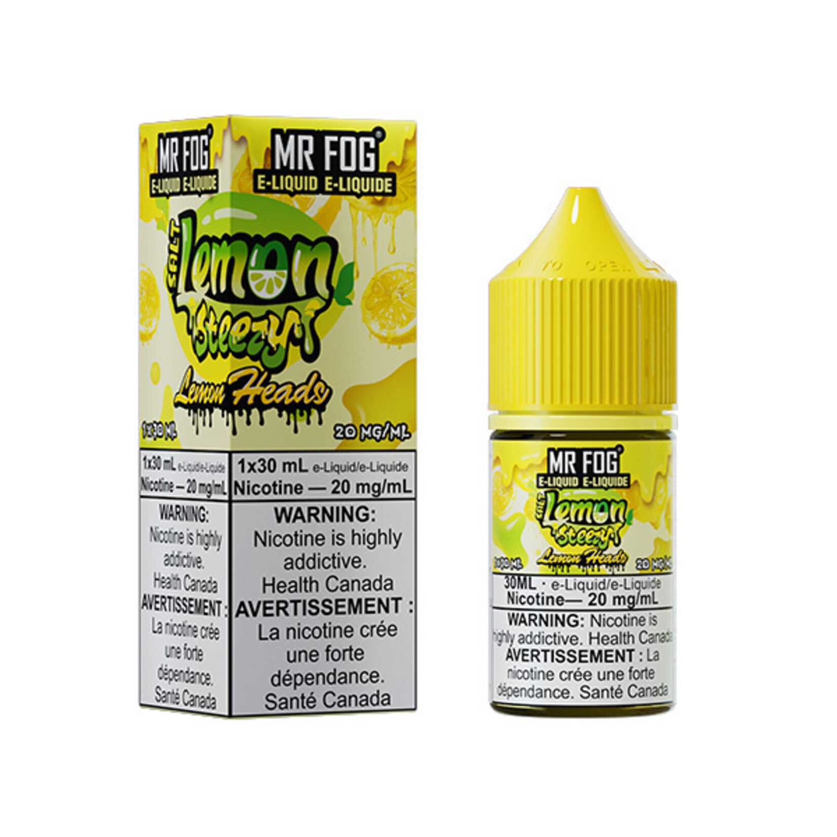MR FOG MFELS06 - MR FOG Lemon Steezy E-Liquid Lemon Heads 30ML Salt