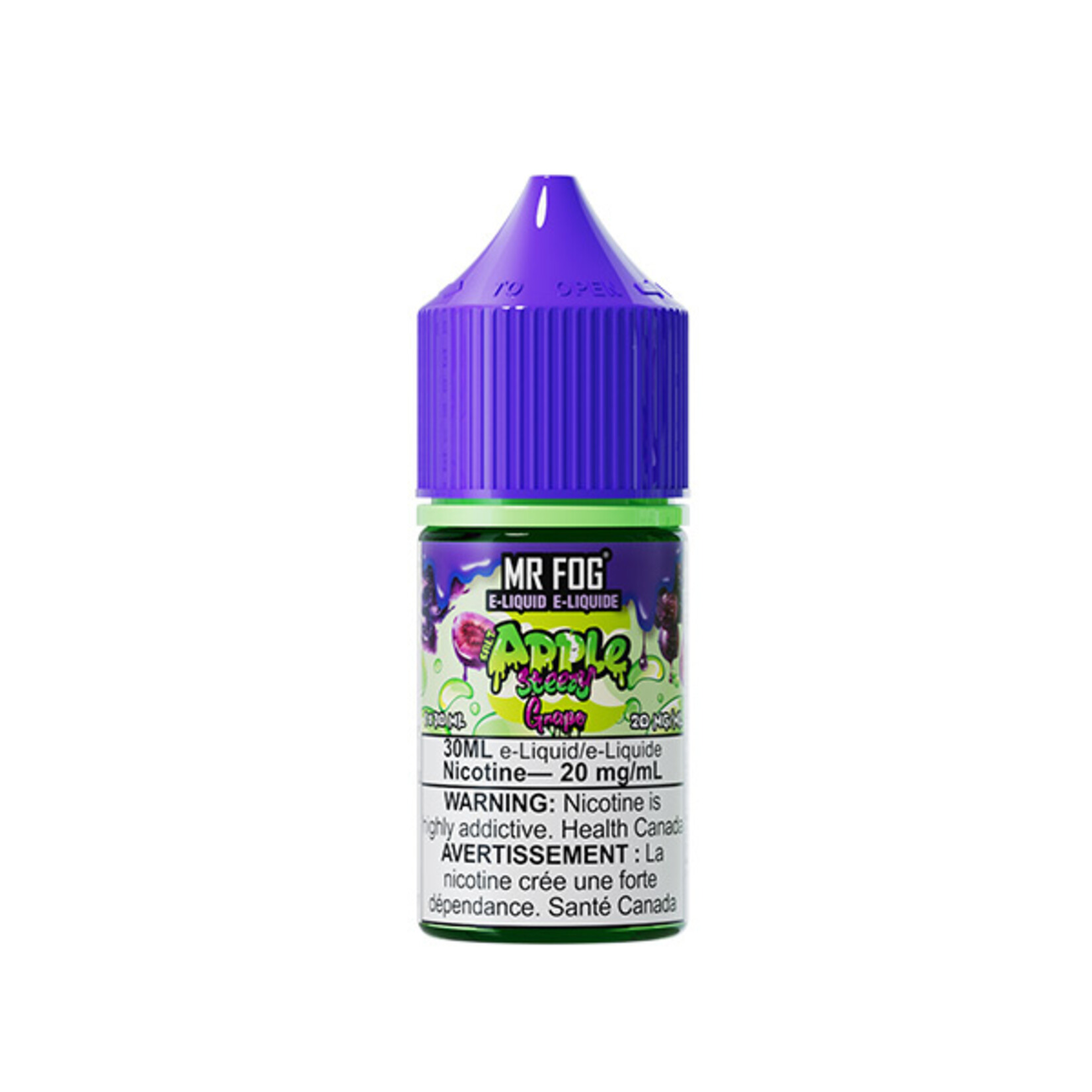MR FOG MFEAS04 - MR FOG Apple Steezy E-Liquid Grape 30ML Salt