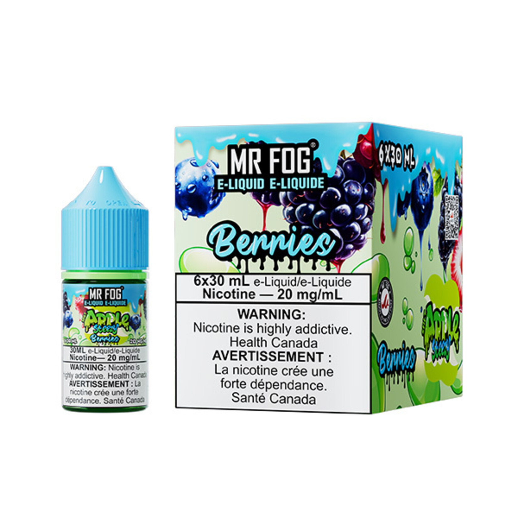 MR FOG MFEAS06 - MR FOG Apple Steezy E-Liquid Berries 30ML Salt