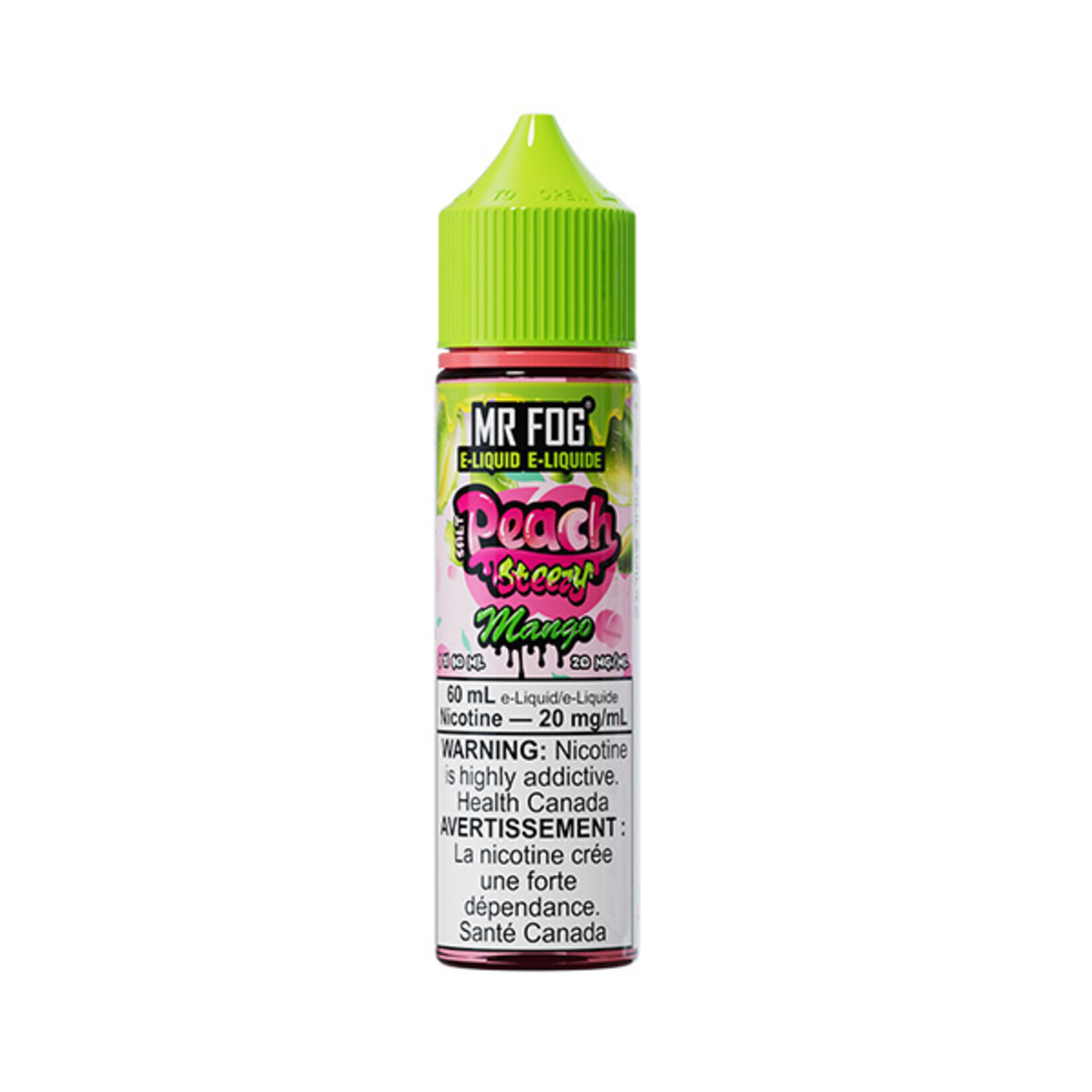 MR FOG MFEPS05 - MR FOG Peach Steezy E-Liquid Mango 60ML Salt