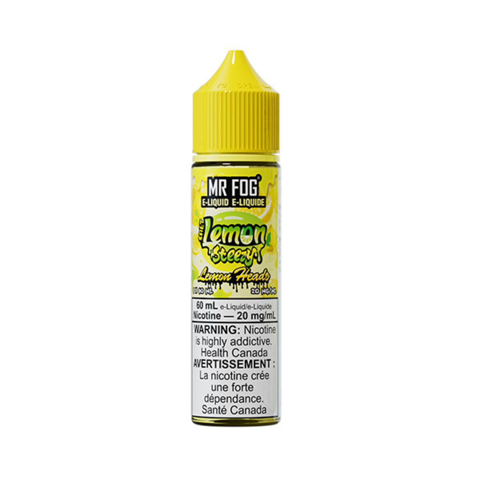 MR FOG MFELS06 - MR FOG Lemon Steezy E-Liquid Lemon Heads 60ML Salt