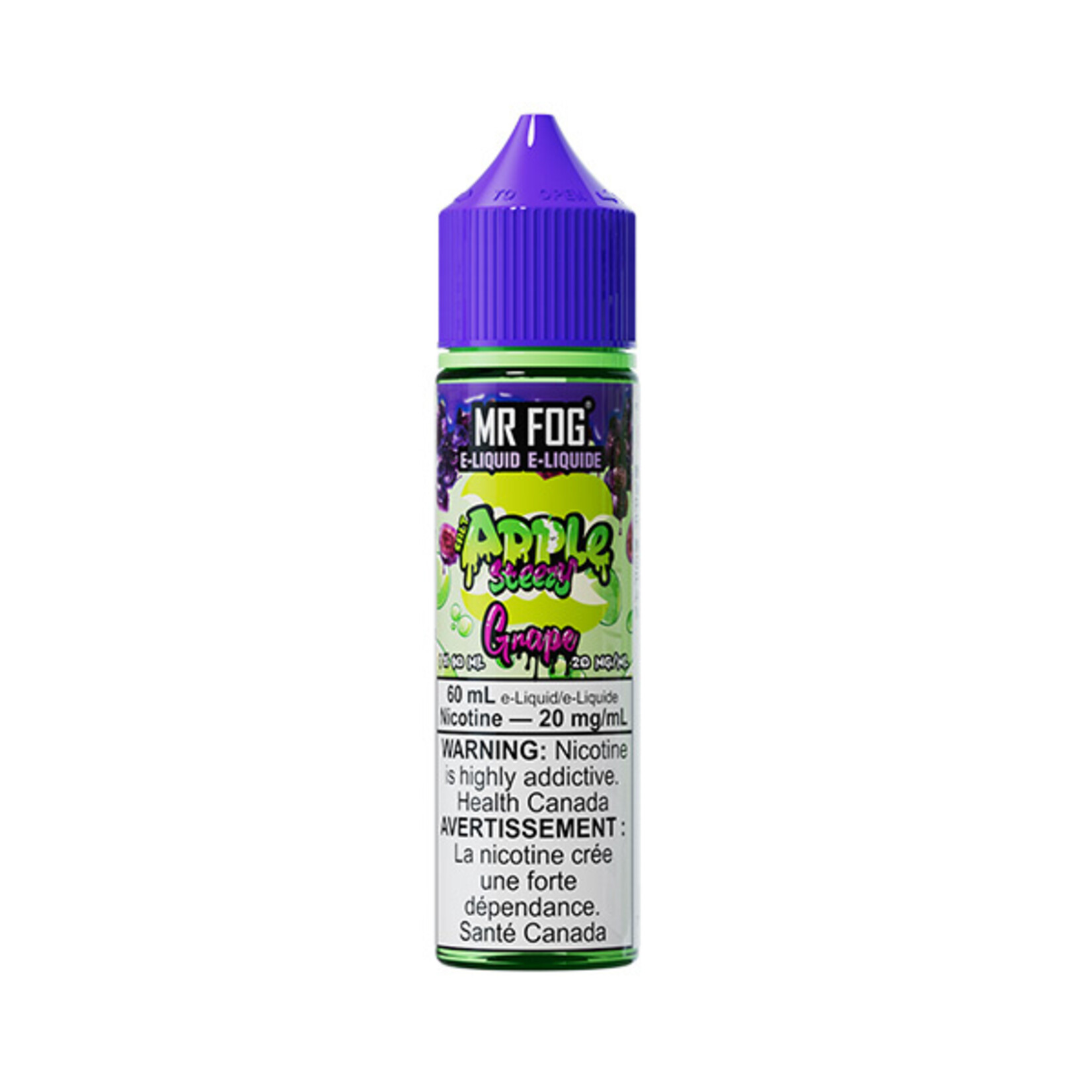 MR FOG MFEAS04 - MR FOG Apple Steezy E-Liquid Grape 60ML Salt