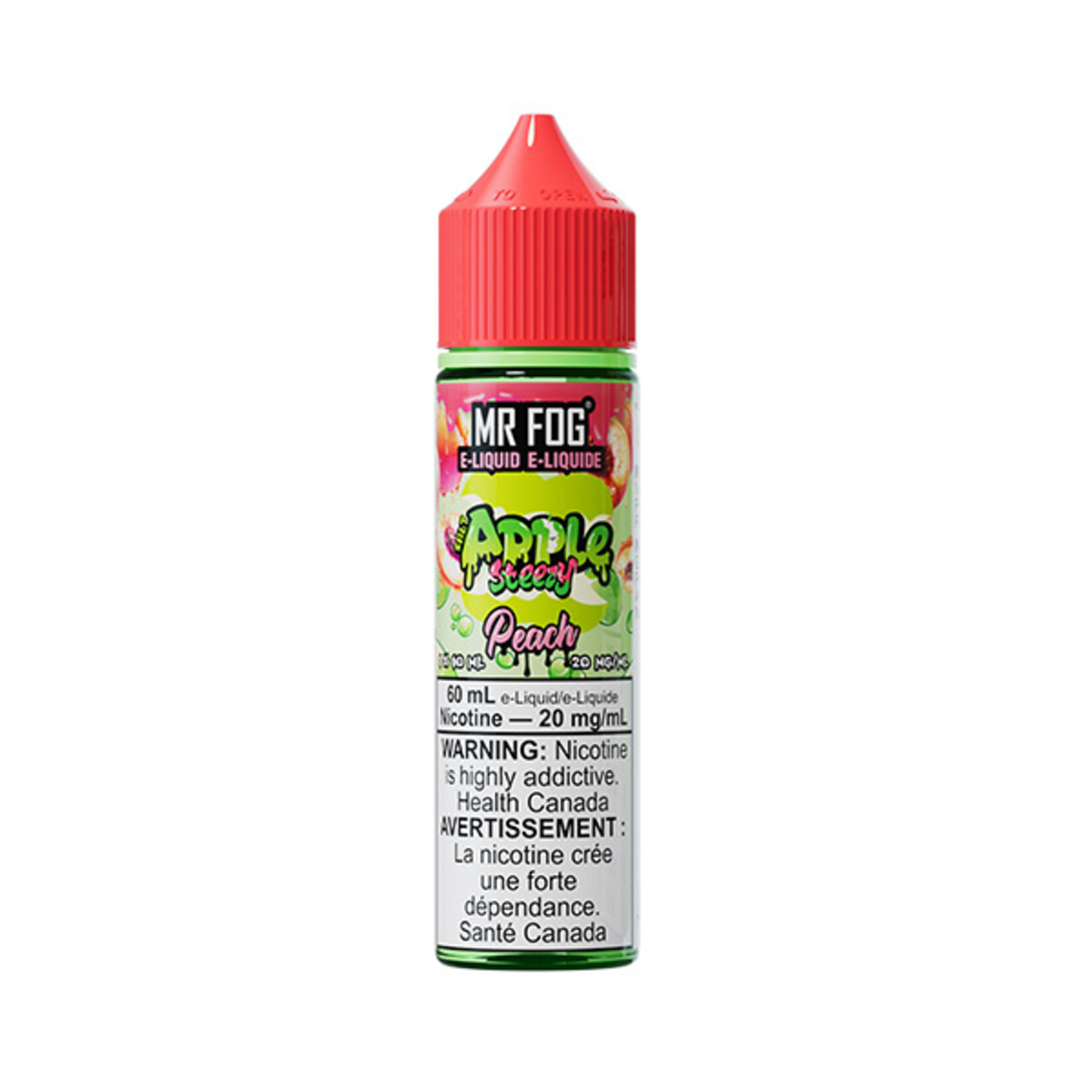 MR FOG MFEAS05 - MR FOG Apple Steezy E-Liquid Peach 60ML Salt