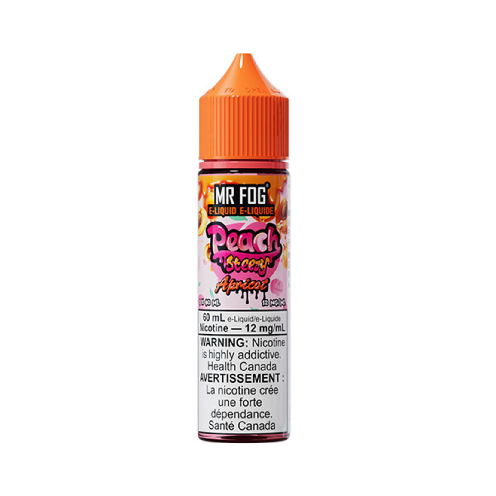 MR FOG MFEPS06 - MR FOG Peach Steezy E-Liquid Apricot 60ML Freebase