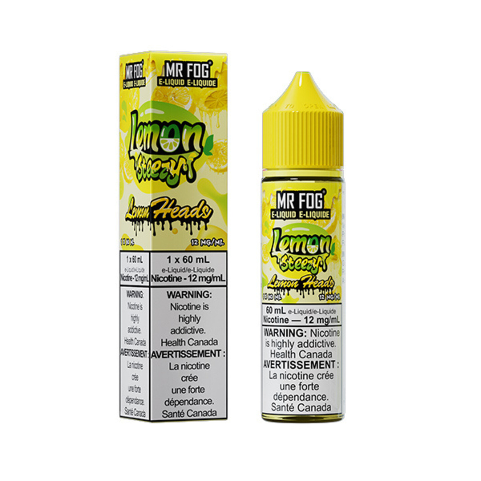 MR FOG MFELS06 - MR FOG Lemon Steezy E-Liquid Lemon Heads 60ML Freebase