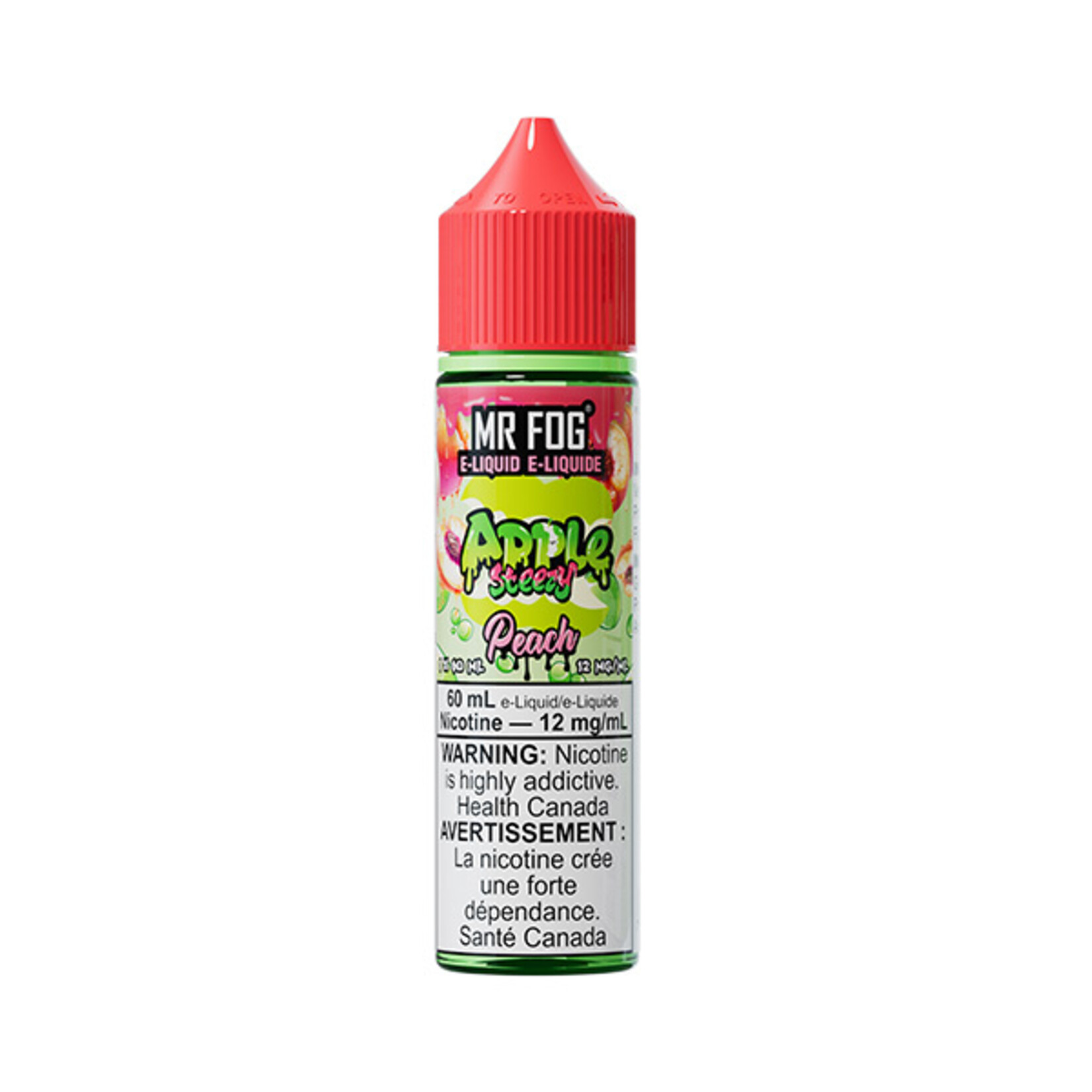 MR FOG MFEAS05 - MR FOG Apple Steezy E-Liquid Peach 60ML Freebase