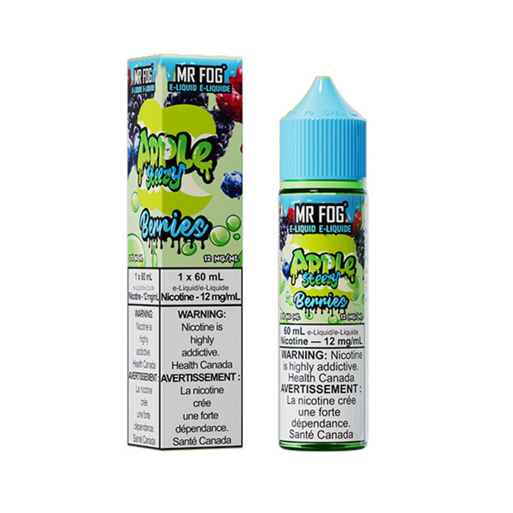 MR FOG MFEAS06 - MR FOG Apple Steezy E-Liquid Berries 60ML Freebase