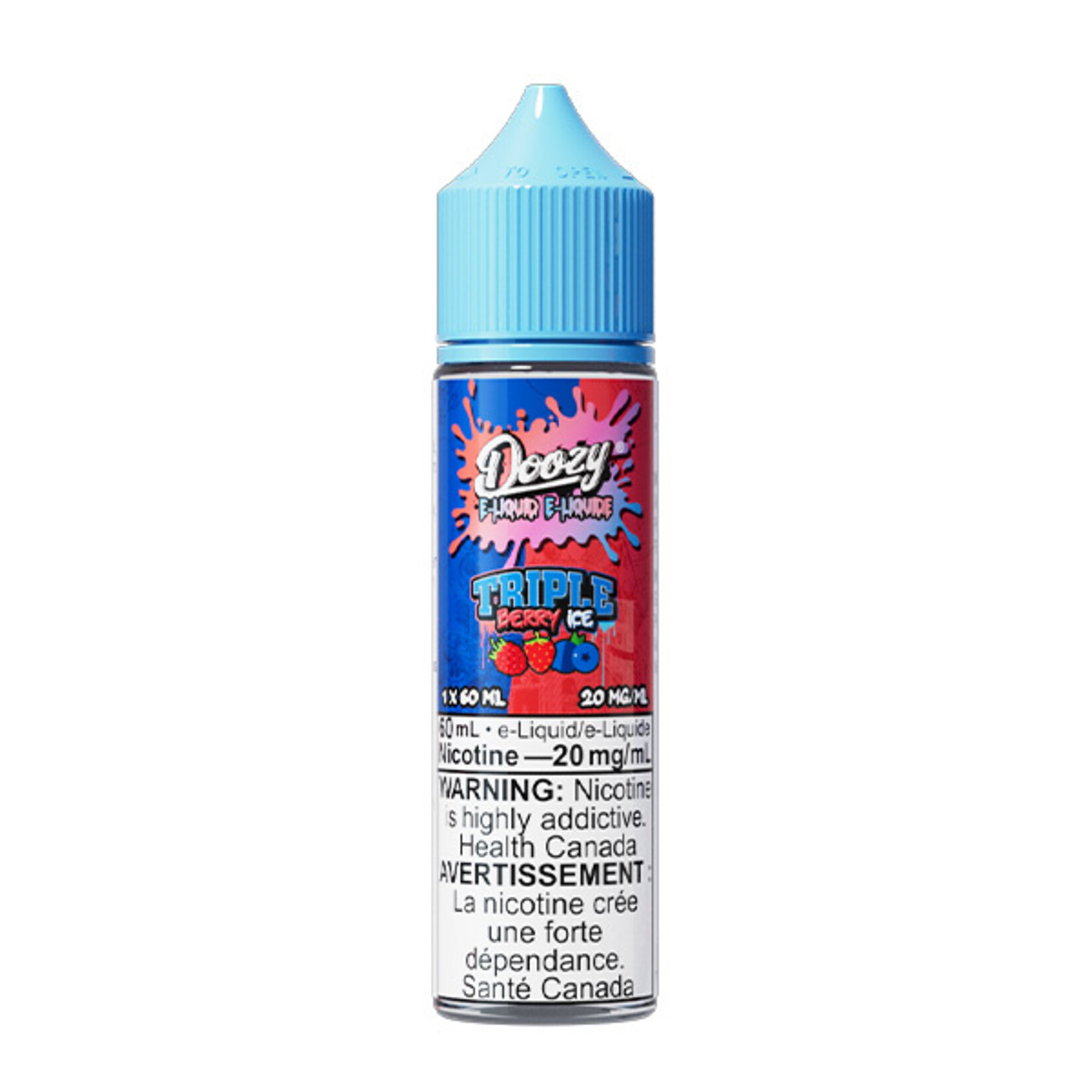 DOOZY DZE06 - DOOZY Triple Berry Ice E-liquid 60ml Salt
