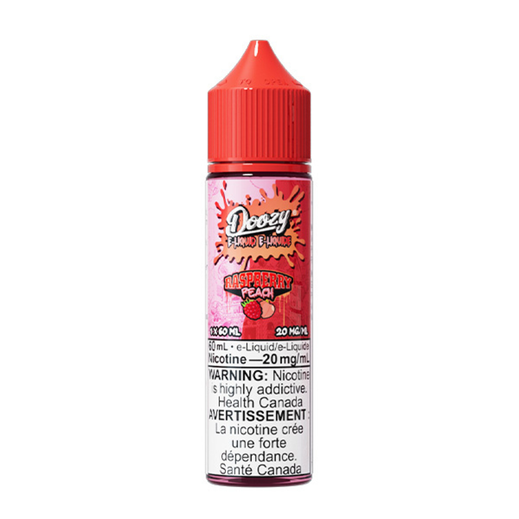 DOOZY DZE09 - DOOZY Raspberry Peach E-liquid 60ml Salt