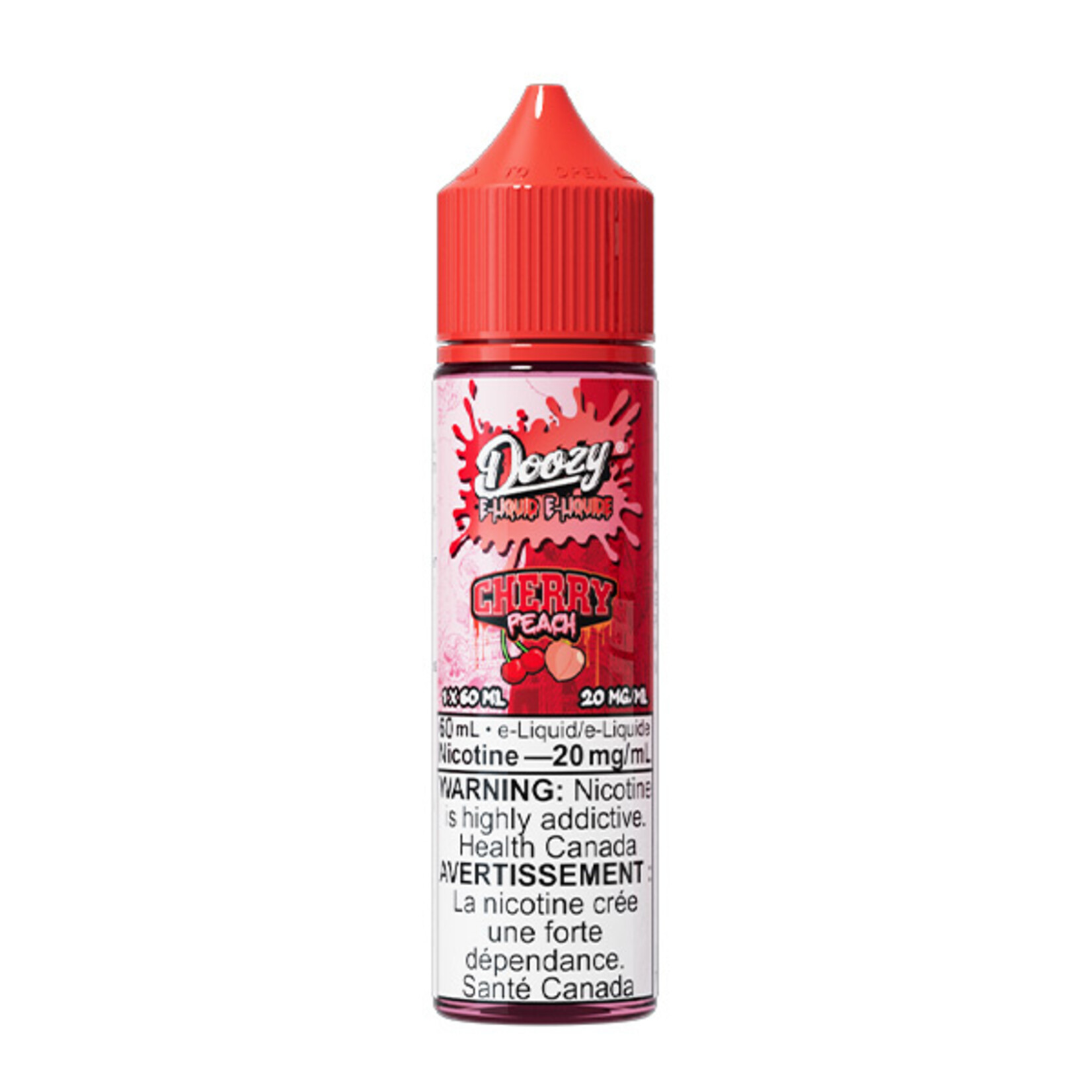 DOOZY DZE10 - DOOZY Cherry Peach E-liquid 60ml Salt