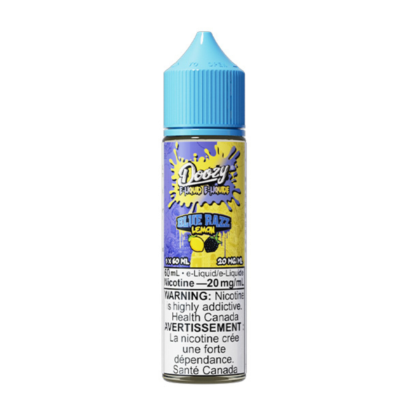 DOOZY DZE11 - DOOZY Blue Razz Lemon E-liquid 60ml Salt