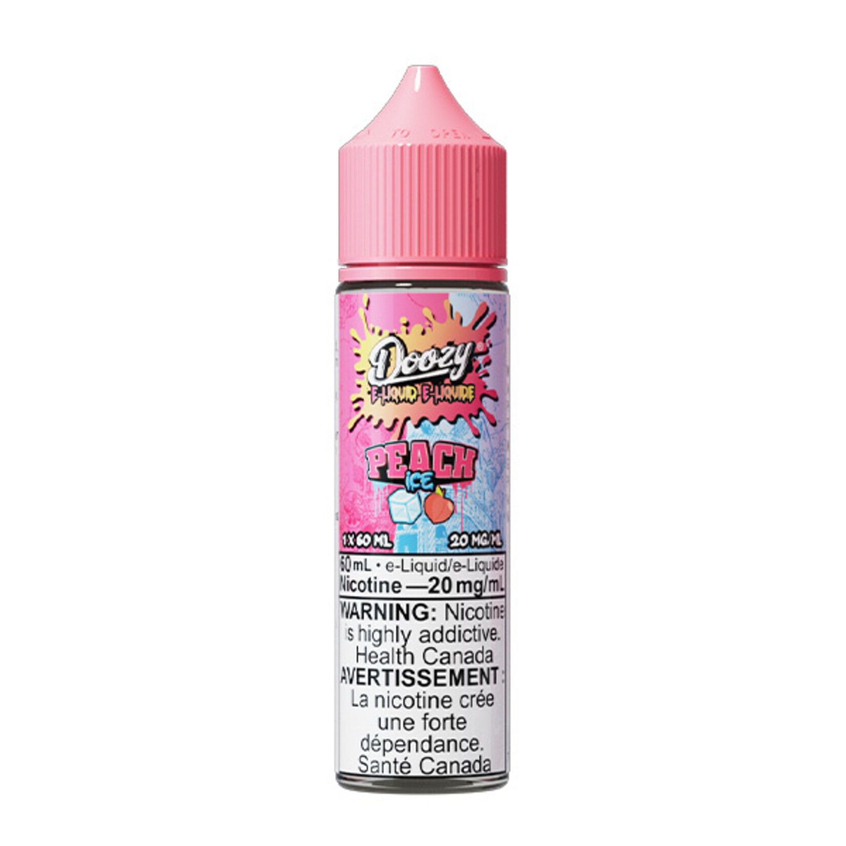 DOOZY DZE13 - DOOZY Peach Ice E-liquid 60ml Salt