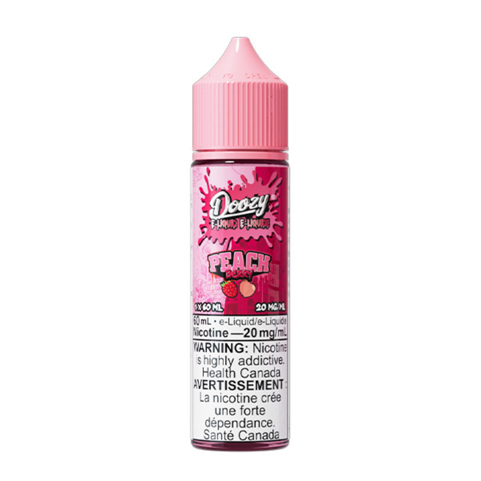 DOOZY DZE15 - DOOZY Peach Berry E-liquid 60ml Salt