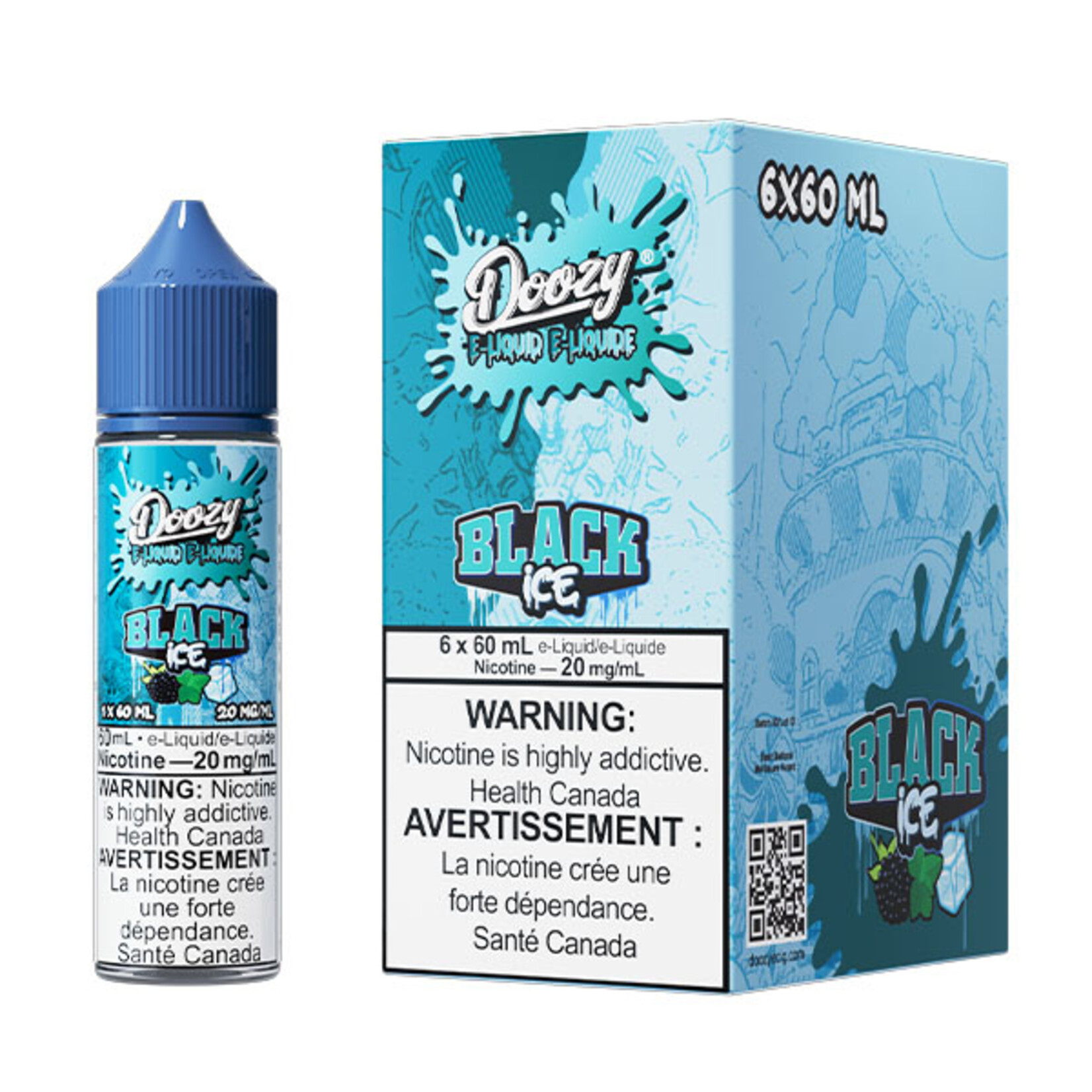 DOOZY DZE17 - DOOZY Black Ice E-liquid 60ml Salt