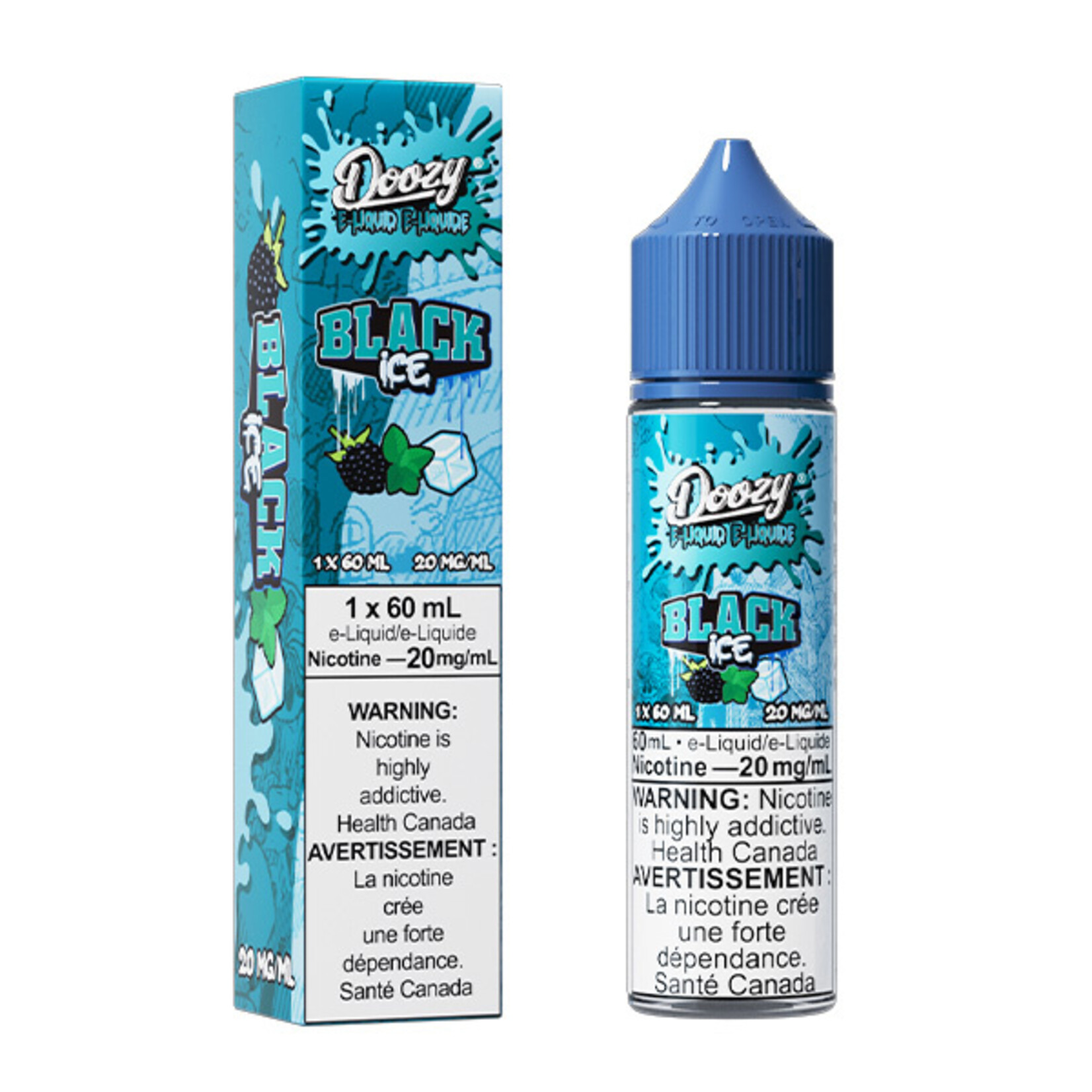 DOOZY DZE17 - DOOZY Black Ice E-liquid 60ml Salt