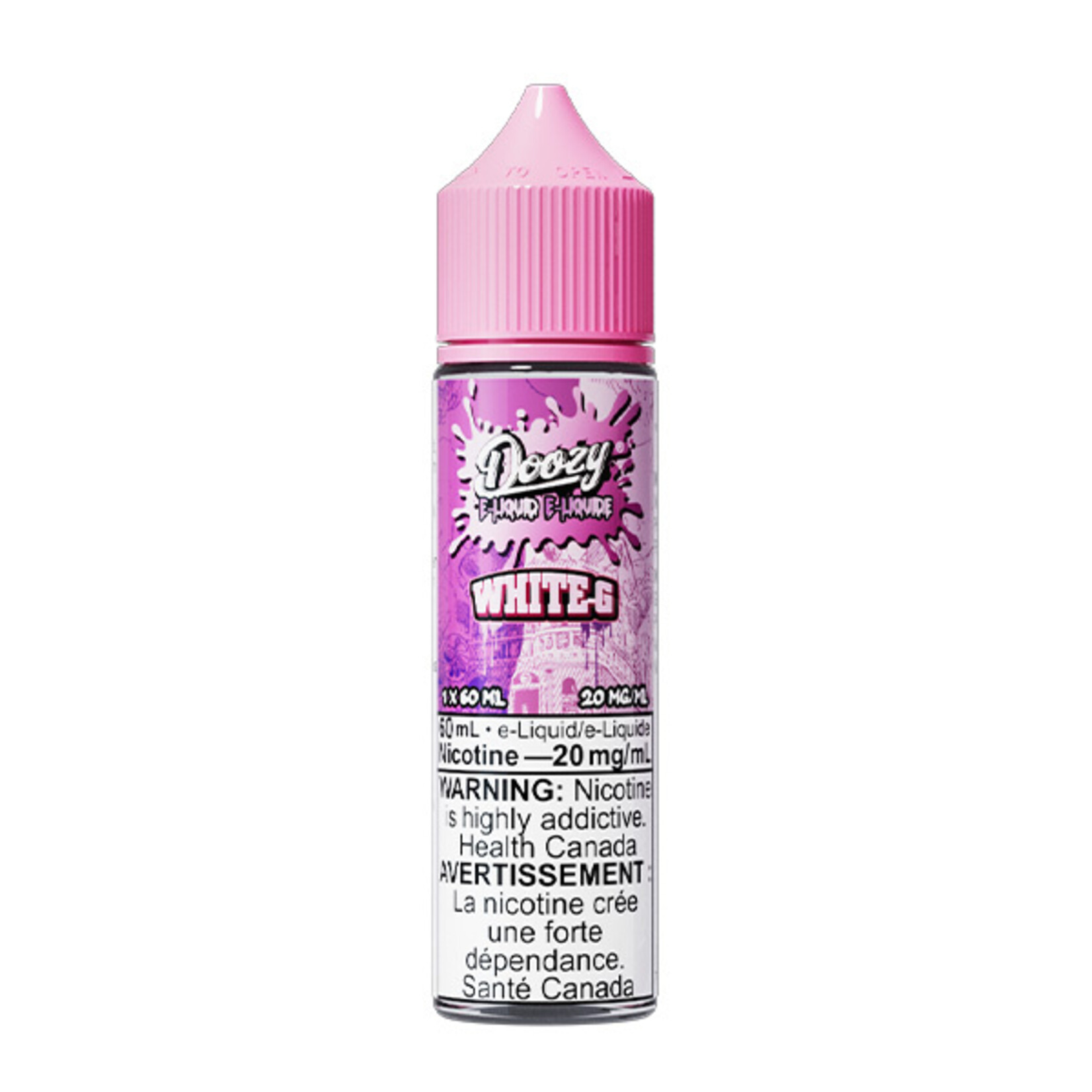 DOOZY DZE18 - DOOZY White-G E-liquid 60ml Salt