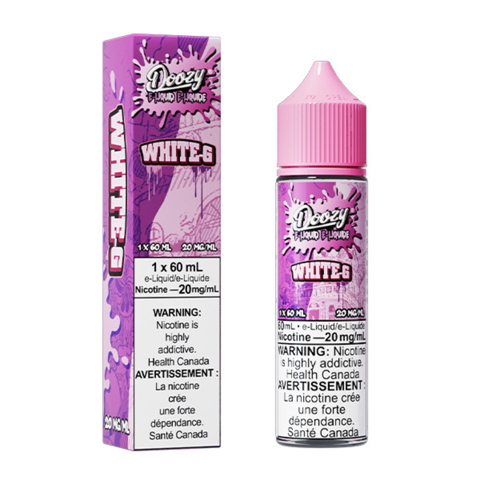 DOOZY DZE18 - DOOZY White-G E-liquid 60ml Salt