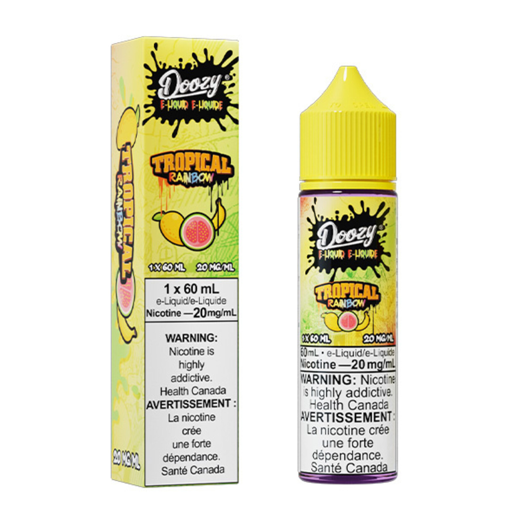 DOOZY DZE19 - DOOZY Tropical Rainbow E-liquid 60ml Salt
