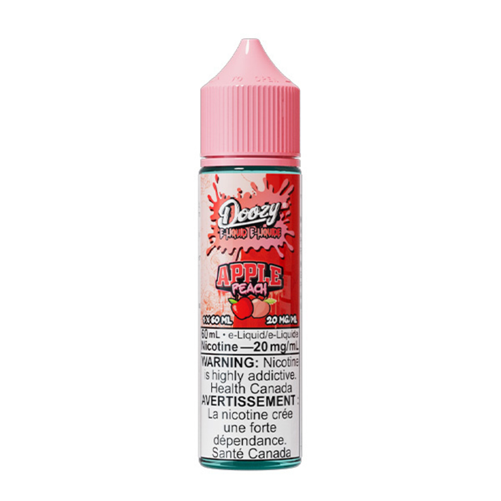 DOOZY DZE22 - DOOZY Apple Peach E-liquid 60ml Salt