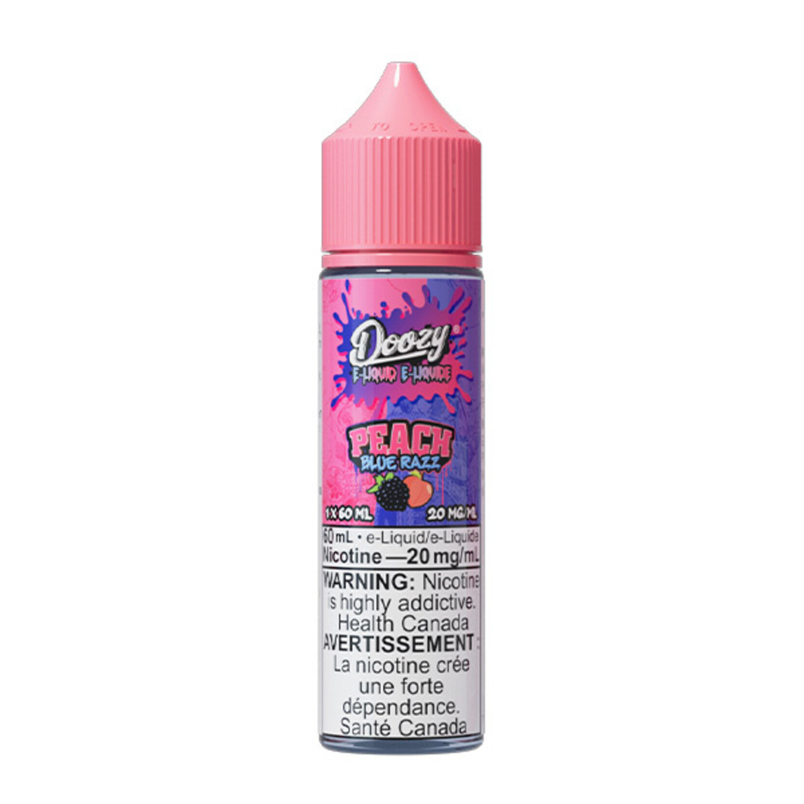 DOOZY DZE24 - DOOZY Peach Blue Razz E-liquid 60ml Salt