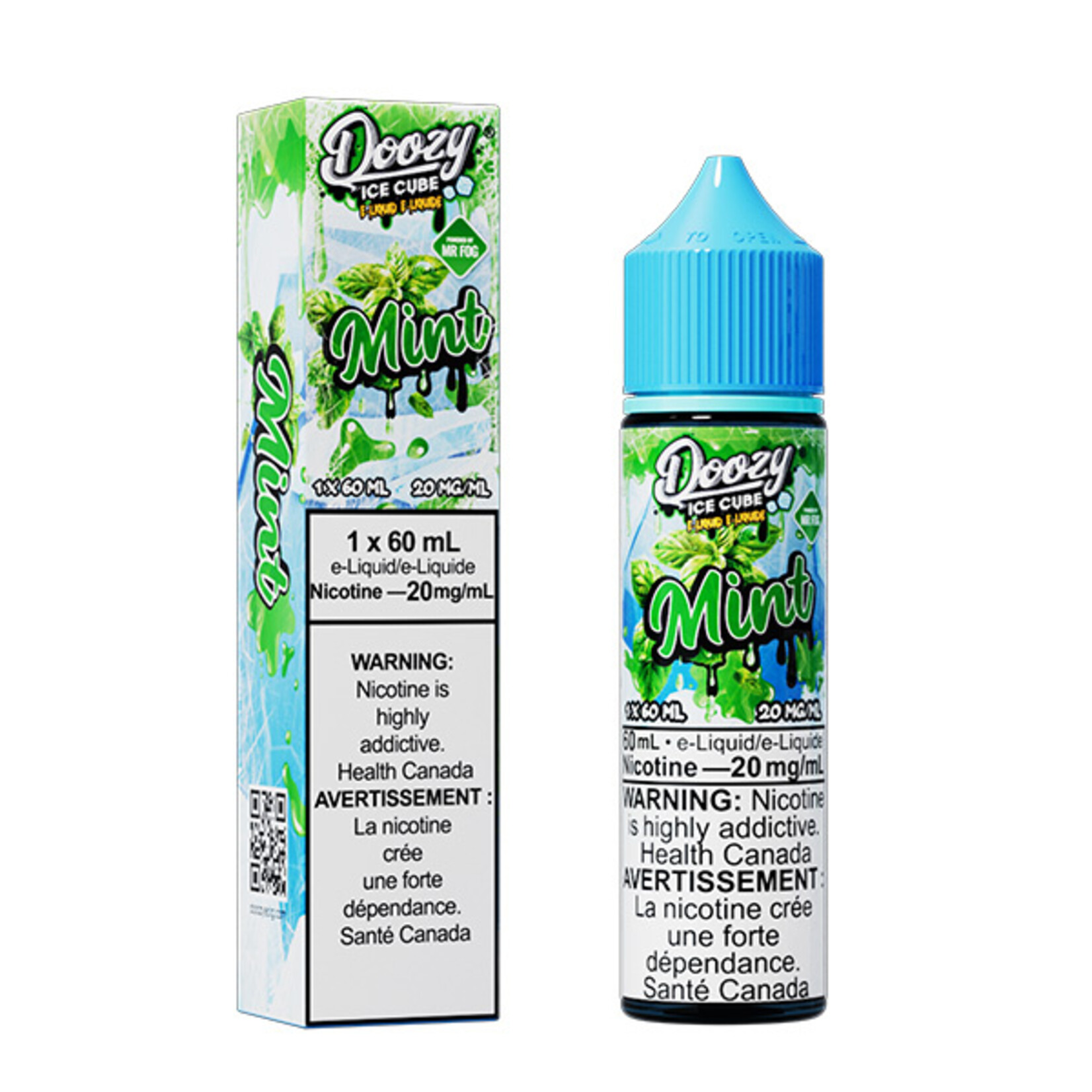DOOZY DZEI01 - DOOZY ICE CUBE Mint E-LIQUID 60ml Salt