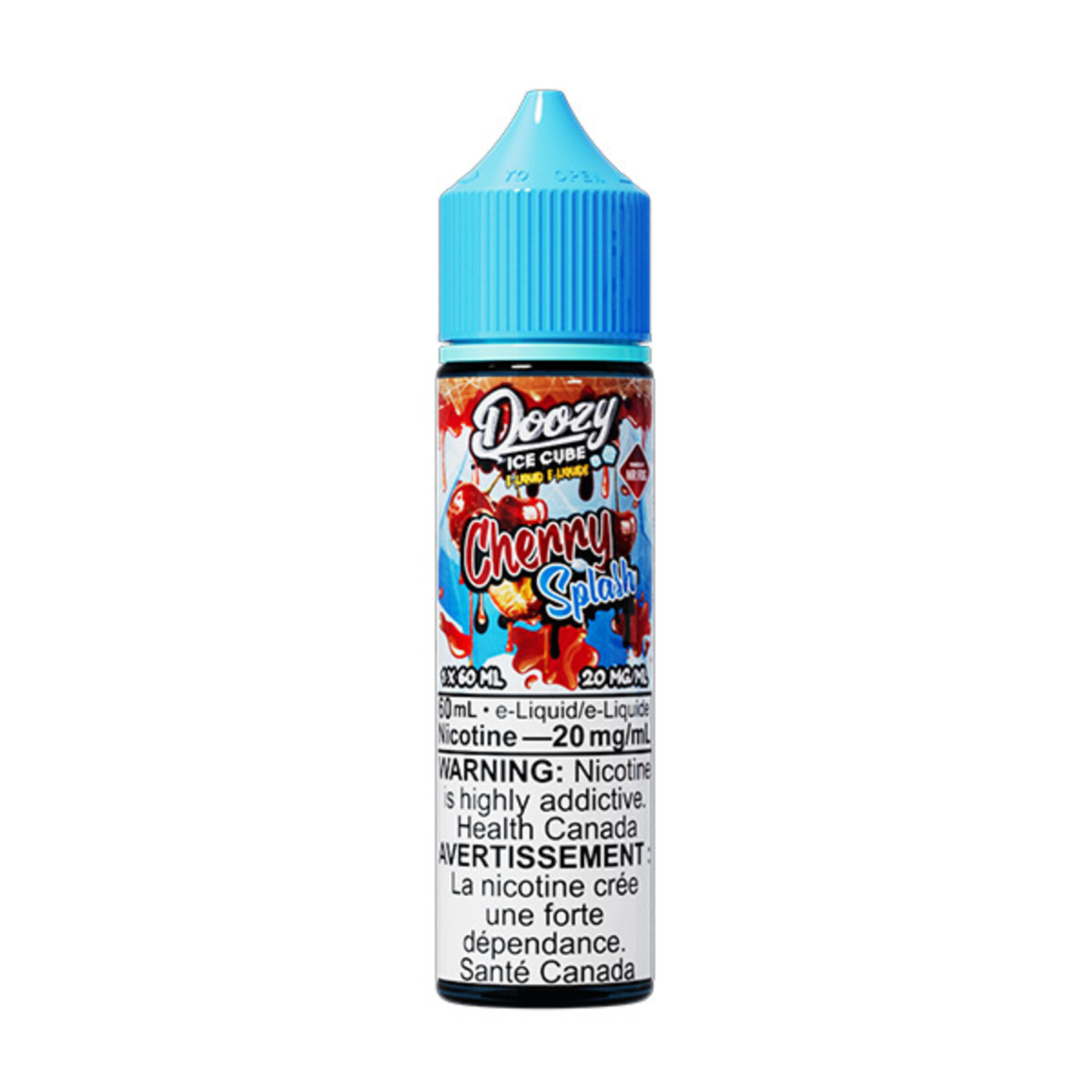 DOOZY DZEI04 - DOOZY ICE CUBE Cherry Splash E-LIQUID 60ml Salt