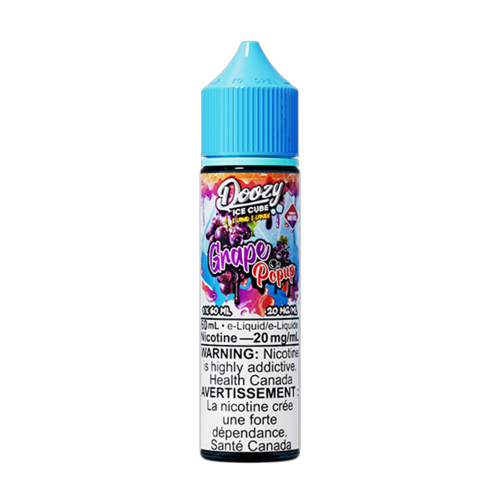 DOOZY DZEI08 - DOOZY ICE CUBE Grape Popup E-LIQUID 60ml Salt