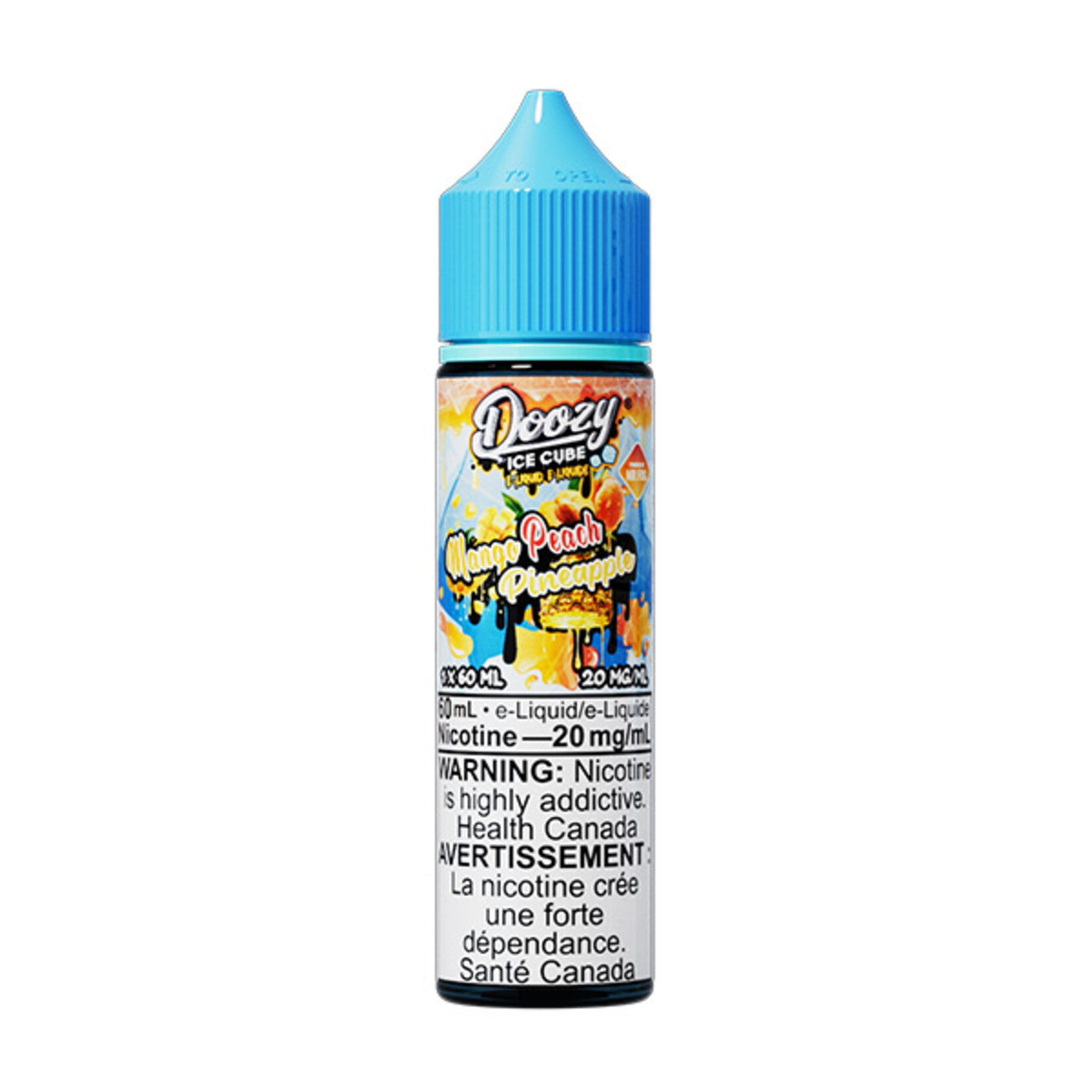 DOOZY DZEI13 - DOOZY ICE CUBE Mango Peach Pineapple E-LIQUID 60ml Salt