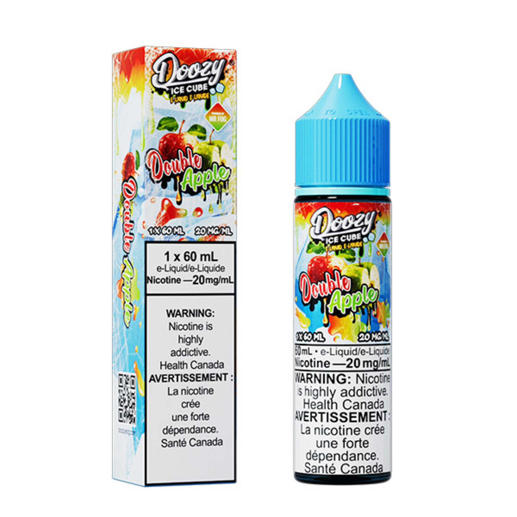 DOOZY DZEI14 - DOOZY ICE CUBE Double Apple E-LIQUID 60ml Salt