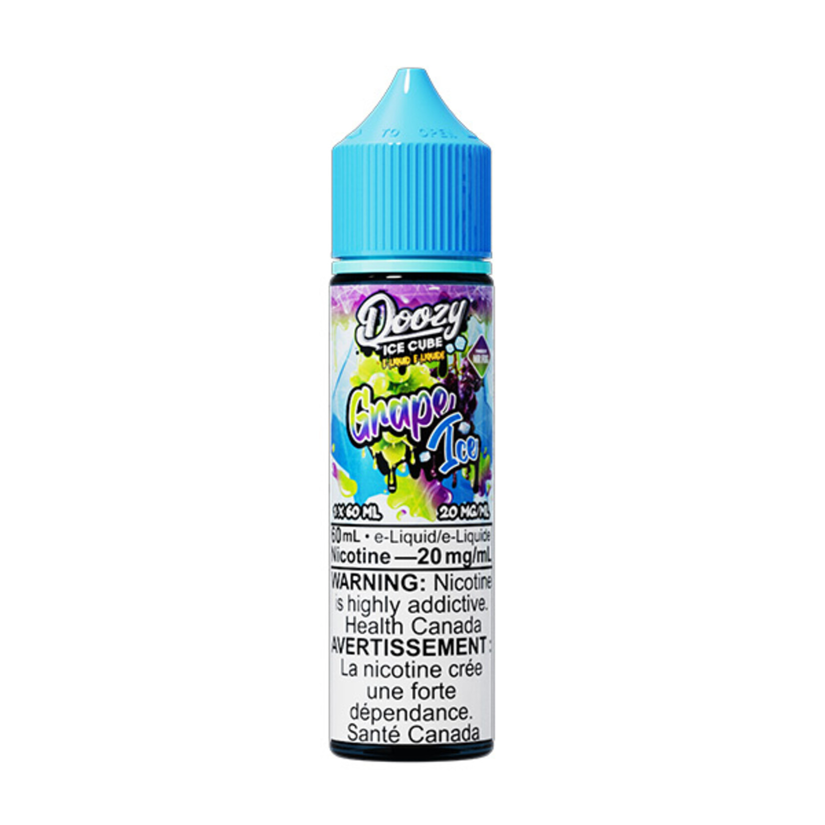 DOOZY DZEI16 - DOOZY ICE CUBE Grape Ice E-LIQUID 60ml Salt