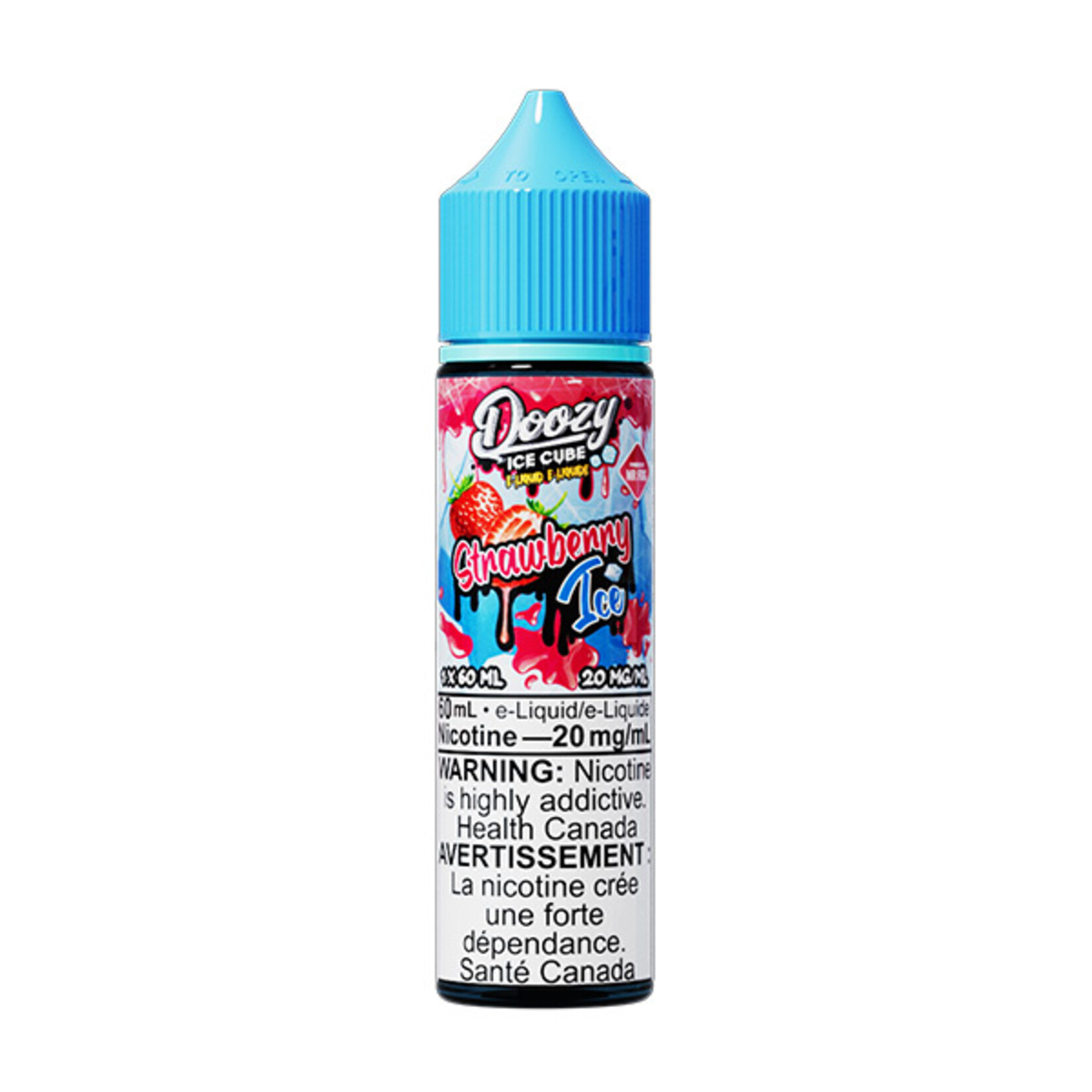 DOOZY DZEI17 - DOOZY ICE CUBE Strawberry Ice E-LIQUID 60ml Salt