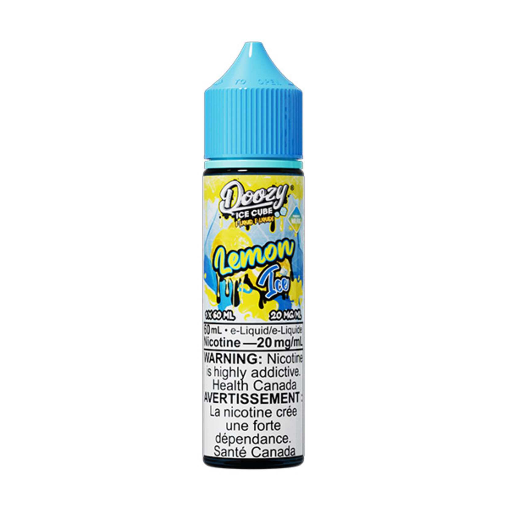DOOZY DZEI18 - DOOZY ICE CUBE Lemon Ice E-LIQUID 60ml Salt