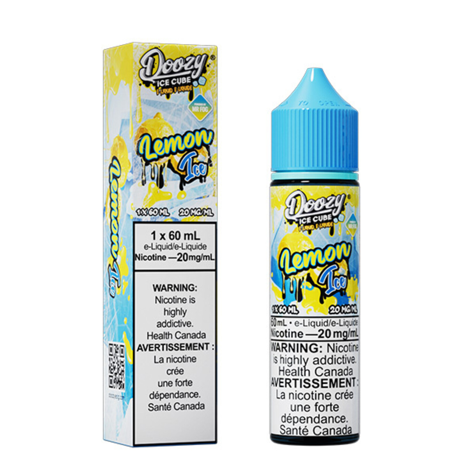 DOOZY DZEI18 - DOOZY ICE CUBE Lemon Ice E-LIQUID 60ml Salt