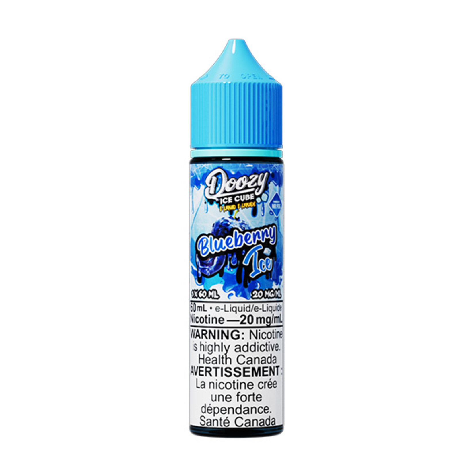 DOOZY DZEI19 - DOOZY ICE CUBE Blueberry Ice E-LIQUID 60ml Salt