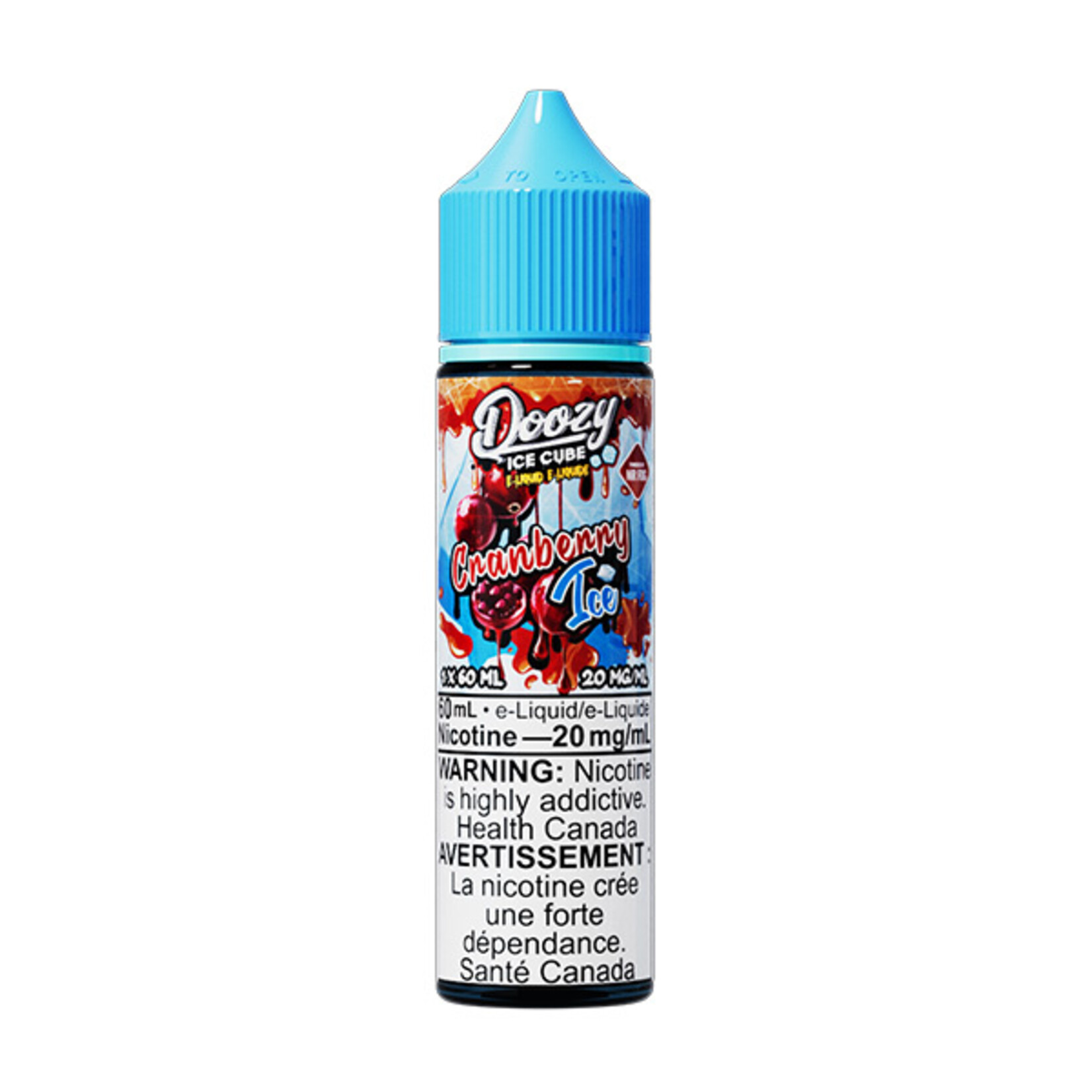 DOOZY DZEI20 - DOOZY ICE CUBE Cranberry Ice E-LIQUID 60ml Salt
