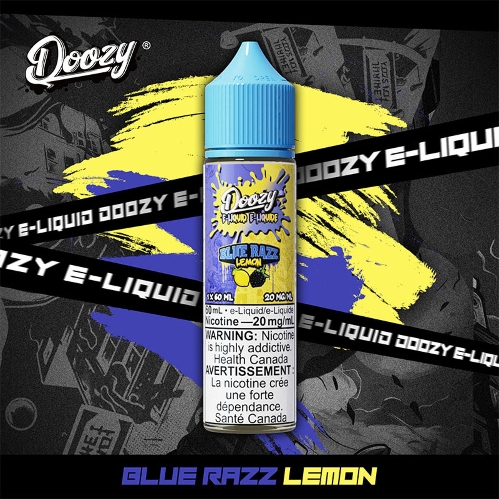 DOOZY DZE11 - DOOZY Blue Razz Lemon E-liquid 60ml Salt