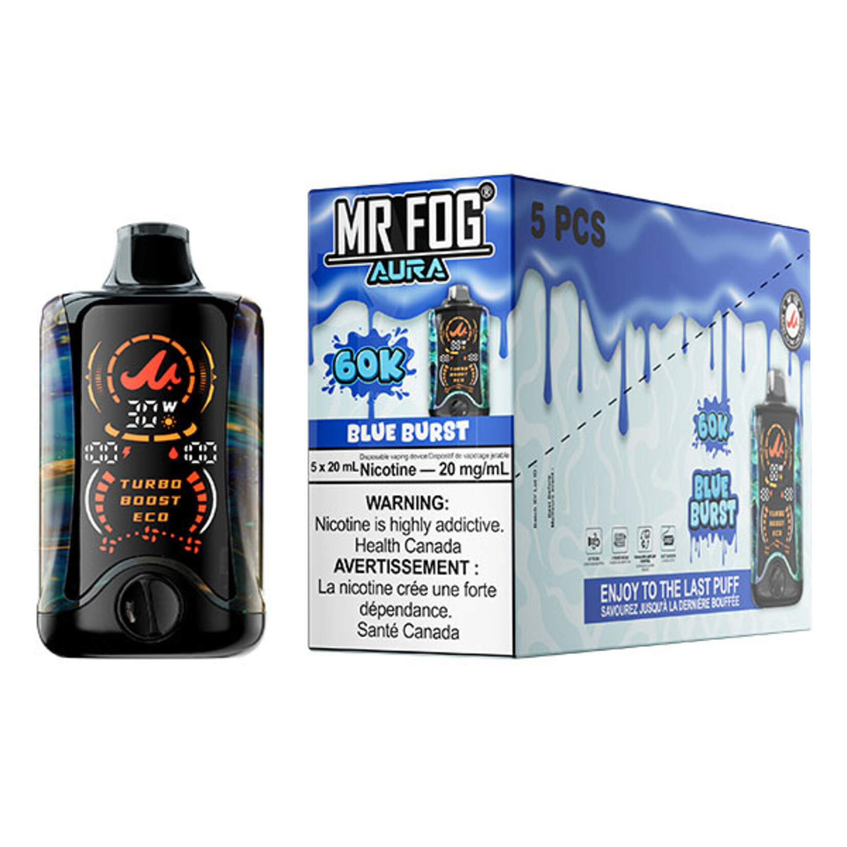 MR FOG AU11 - MR FOG AURA 60K Blue Burst