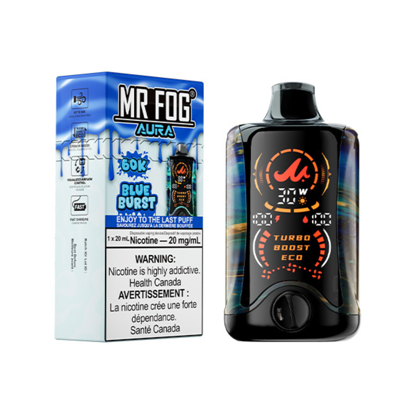 MR FOG AU11 - MR FOG AURA 60K Blue Burst
