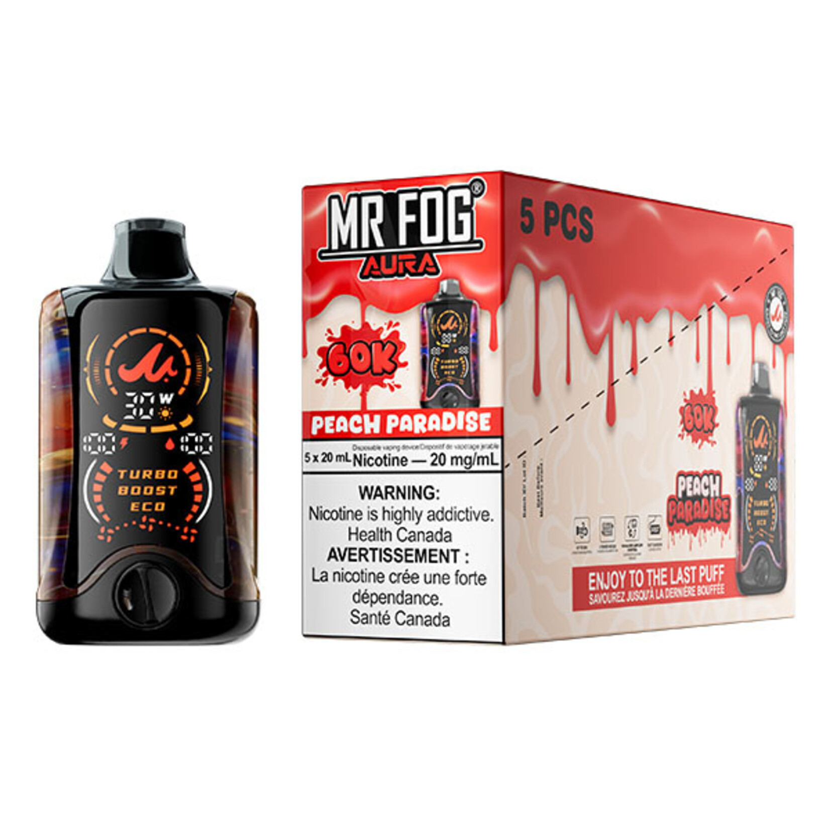 MR FOG AU13 - MR FOG AURA 60K Peach Paradise