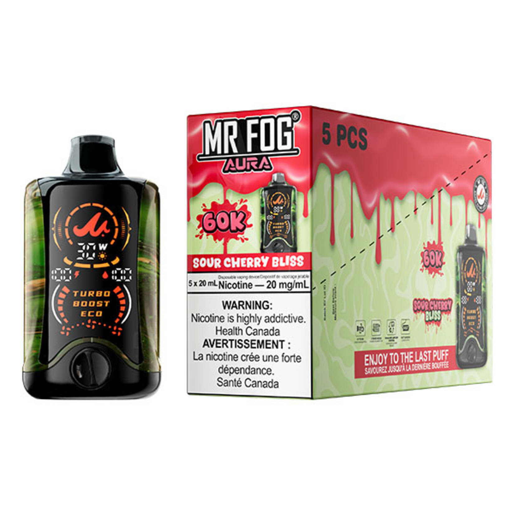 MR FOG AU14 - MR FOG AURA 60K Sour Cherry Bliss