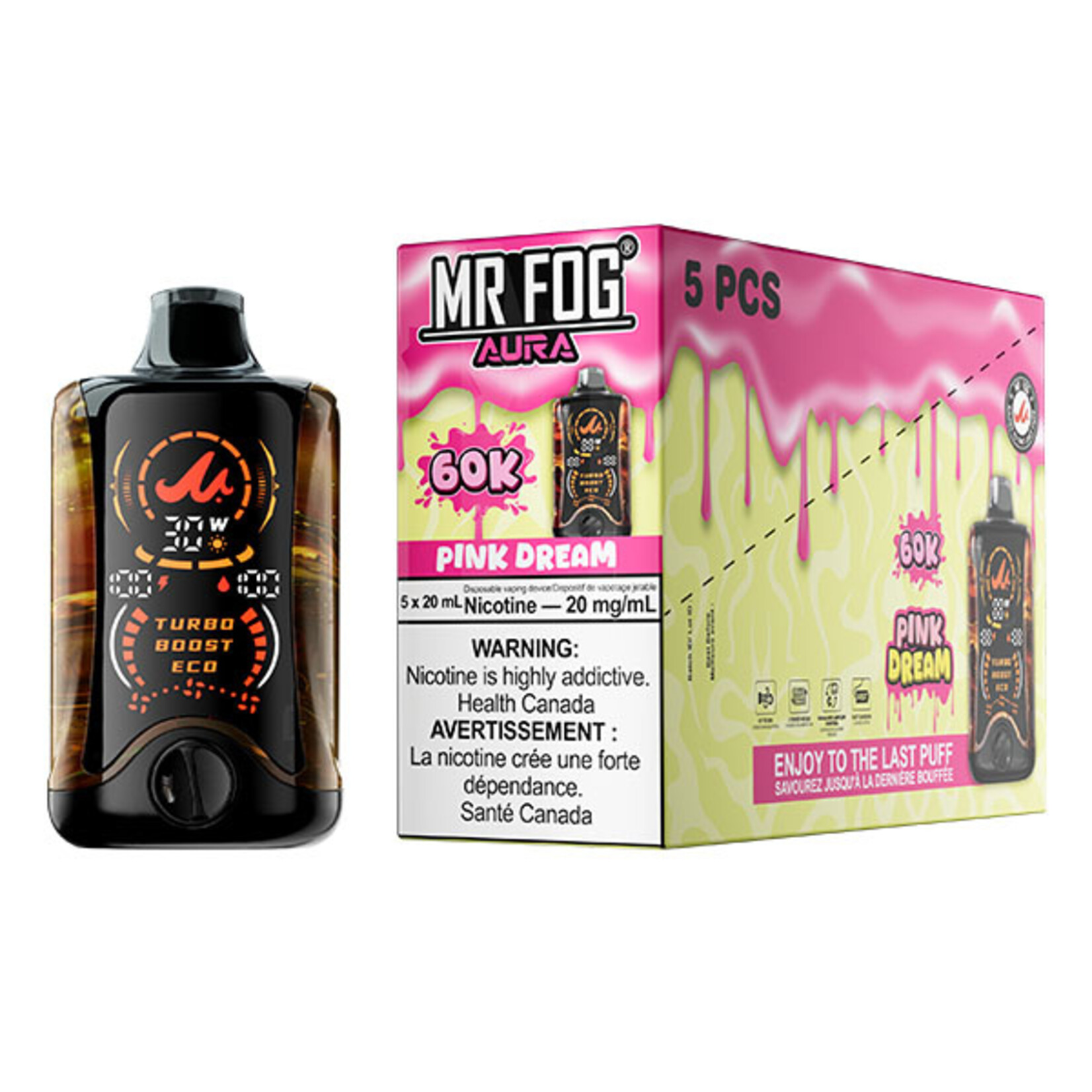 MR FOG AU16 - MR FOG AURA 60K Pink Dream