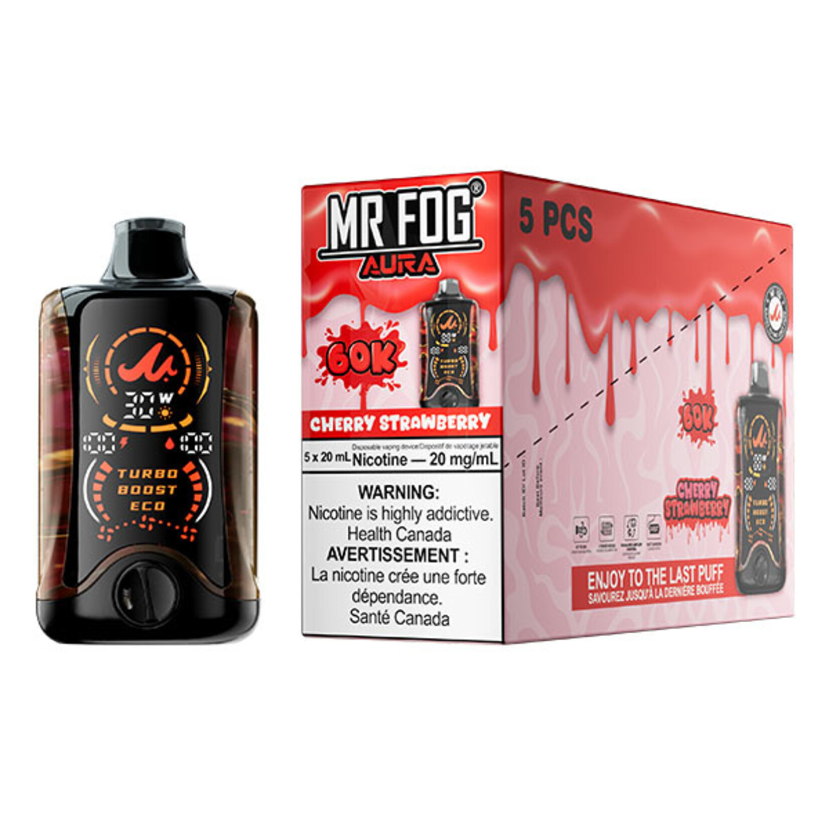 MR FOG AU18 - MR FOG AURA 60K Cherry Strawberry