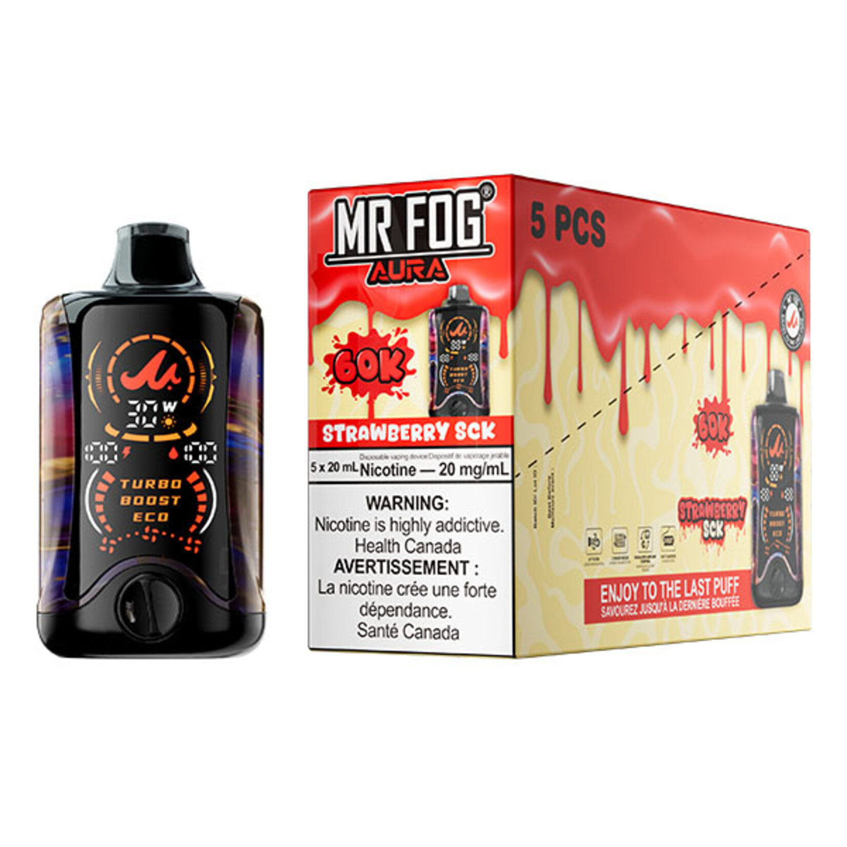 MR FOG AU19 - MR FOG AURA 60K Strawberry SCK