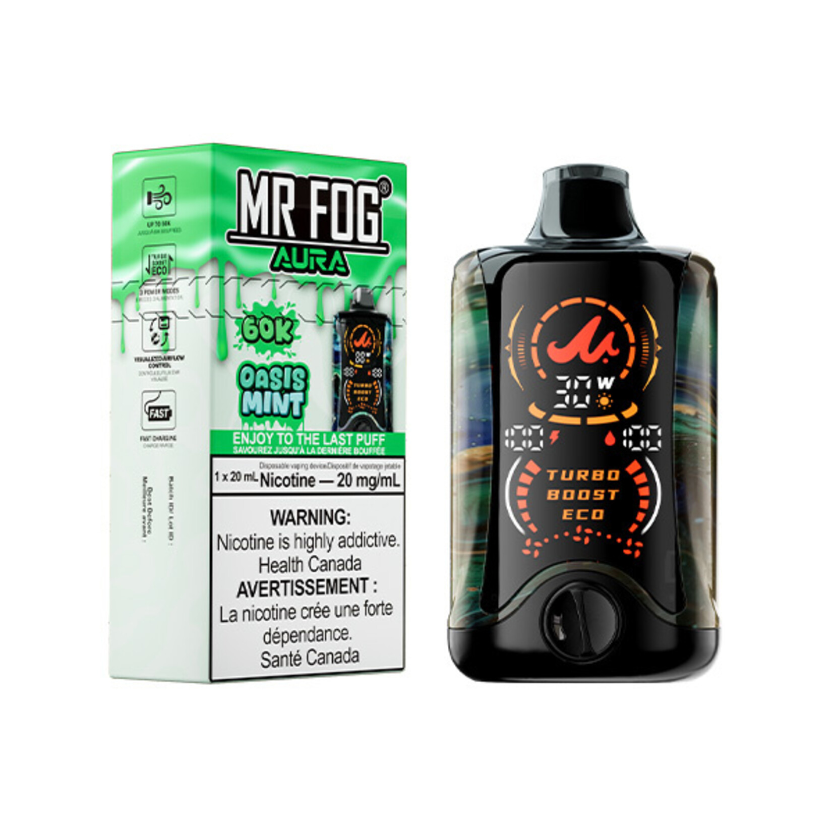 MR FOG AU20 - MR FOG AURA 60K Oasis Mint