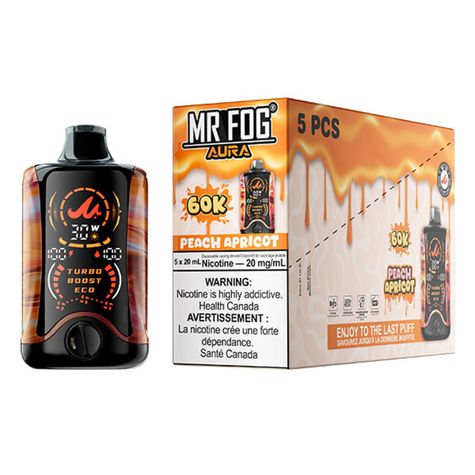 MR FOG AU22 - MR FOG AURA 60K Peach Apricot