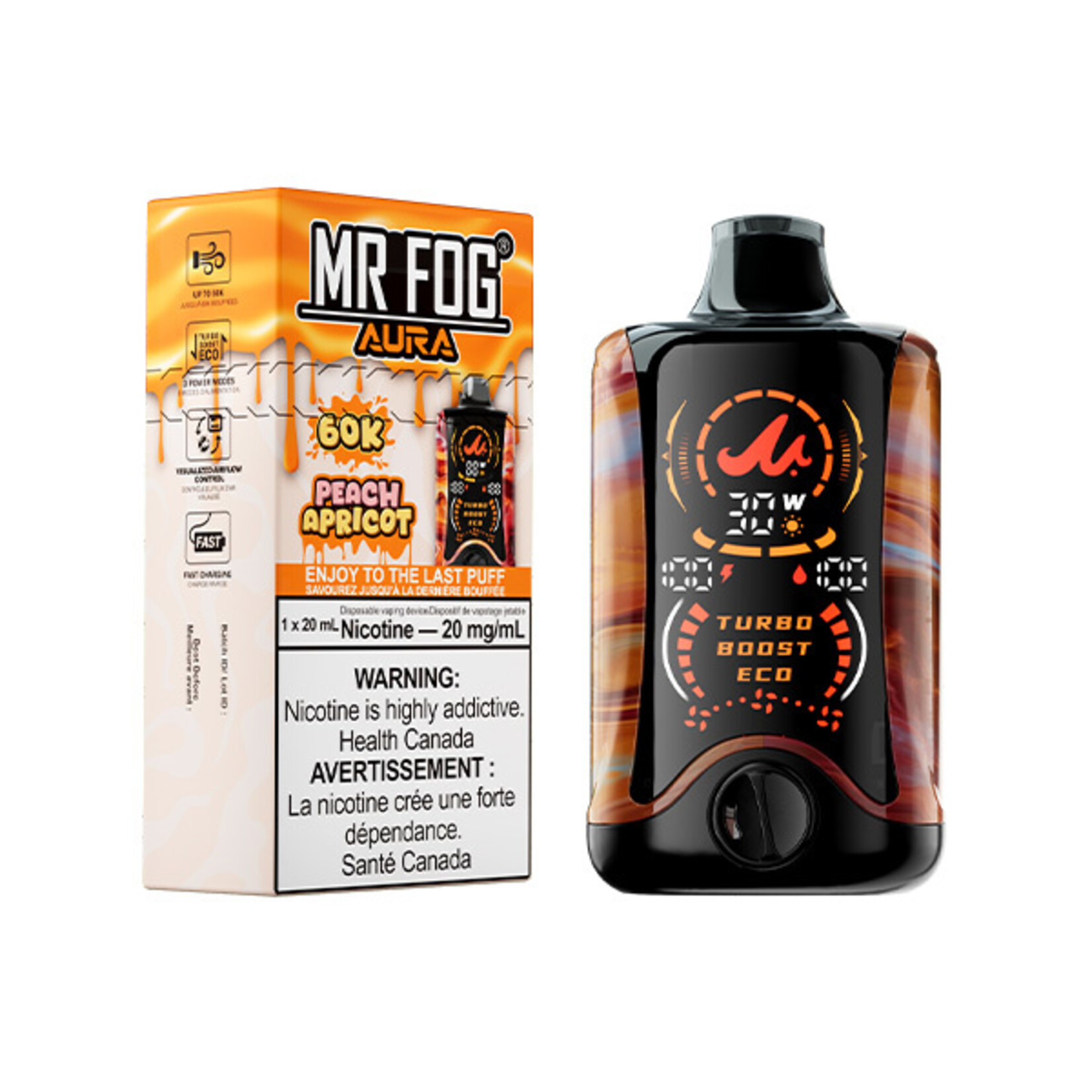 MR FOG AU22 - MR FOG AURA 60K Peach Apricot