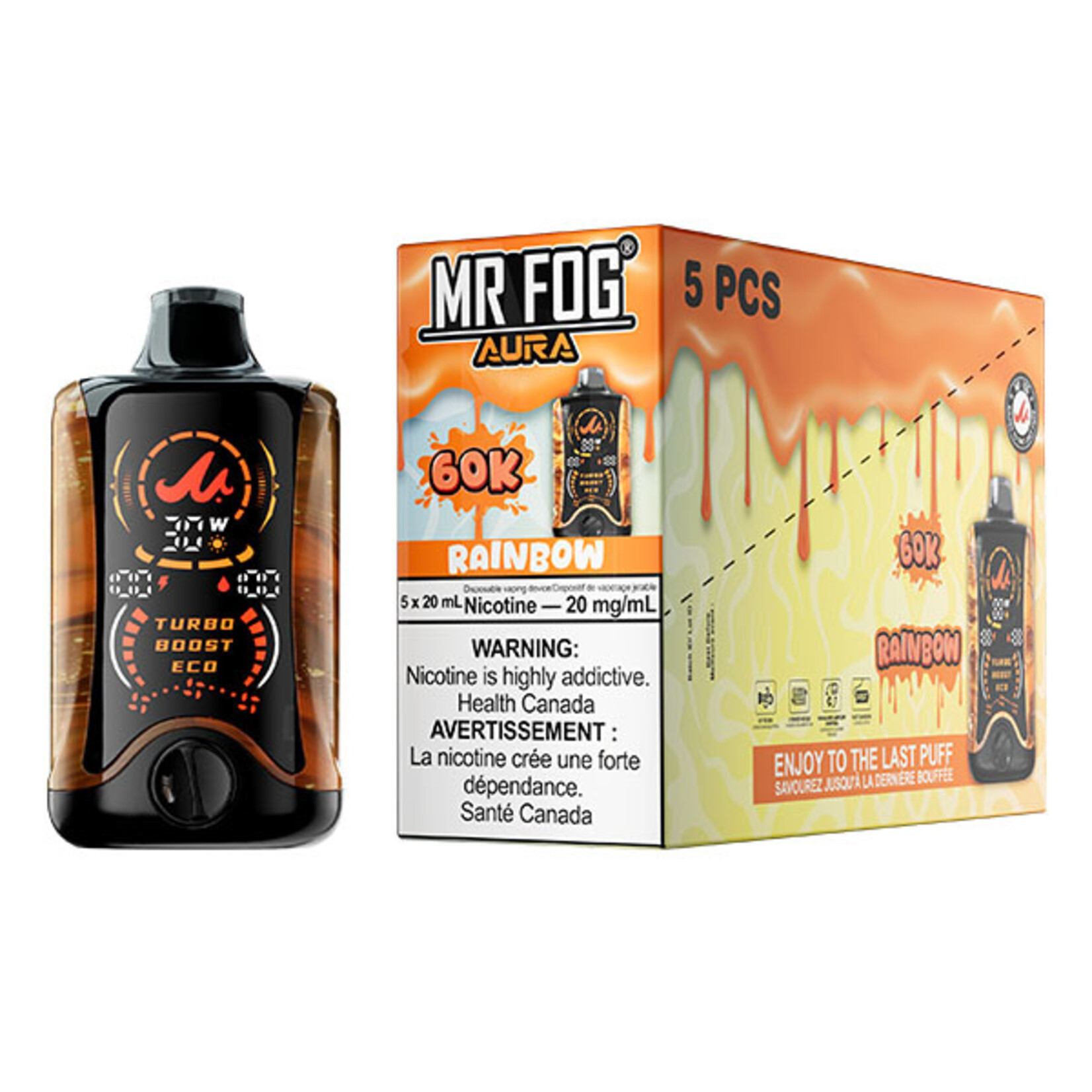 MR FOG AU24 - MR FOG AURA 60K Rainbow