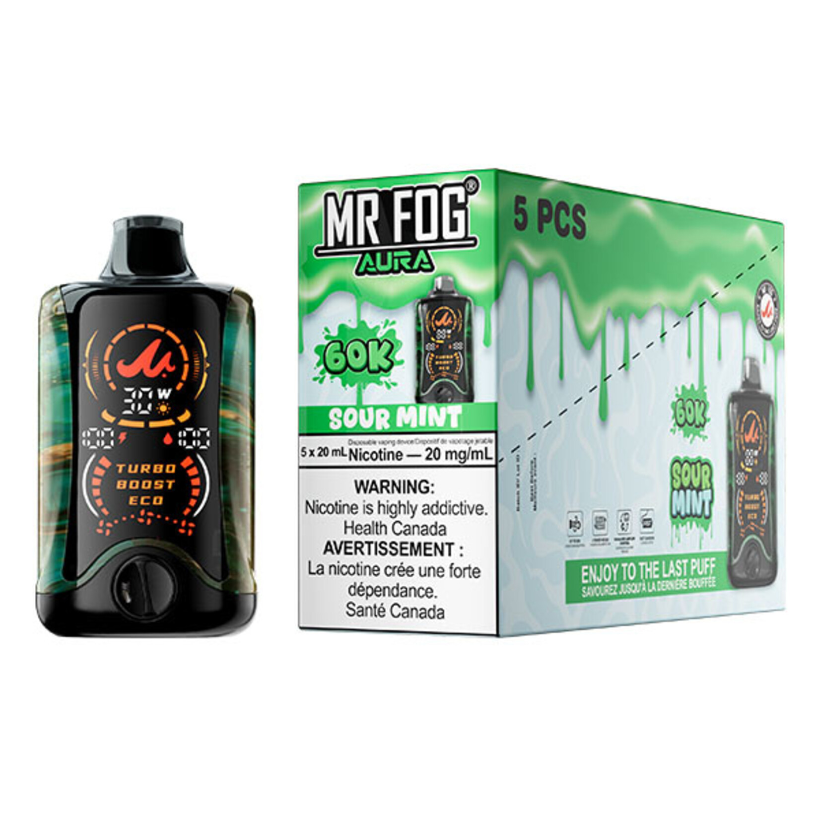 MR FOG AU27 - MR FOG AURA 60K Sour Mint