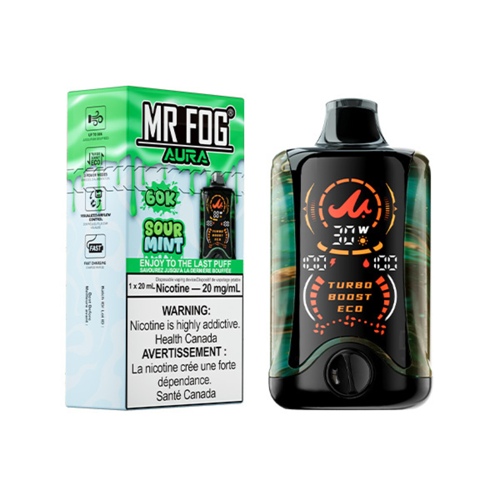 MR FOG AU27 - MR FOG AURA 60K Sour Mint