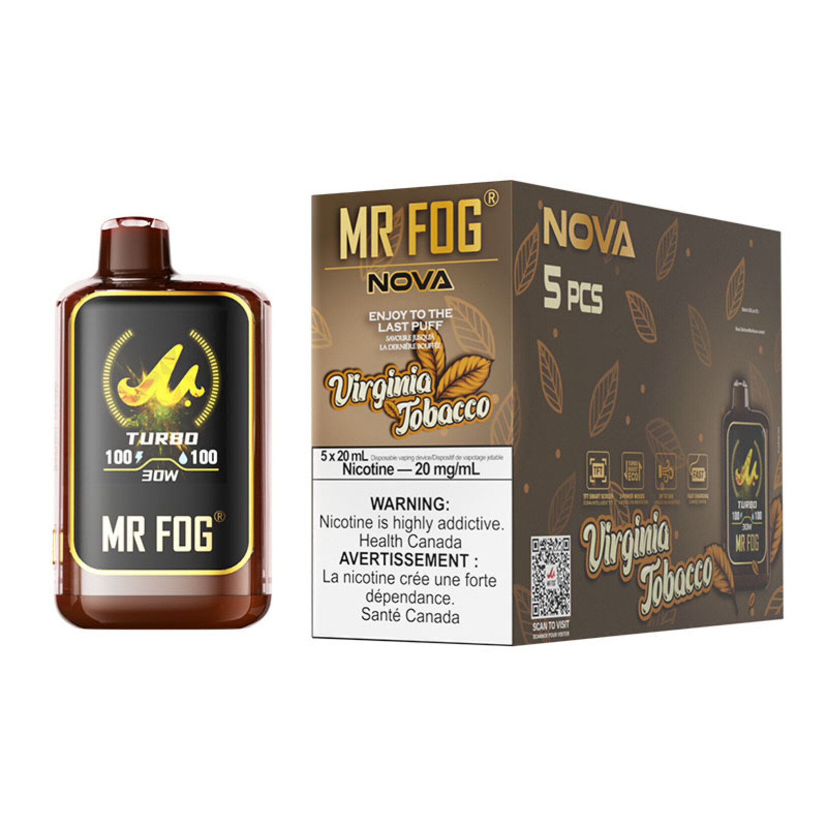 MR FOG NV27 - MR FOG NOVA Virginia Tobacco